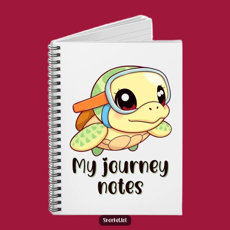 Funny Turtle Snorkel Notebook: Journal Turtle Design for a Hilarious Gift!
